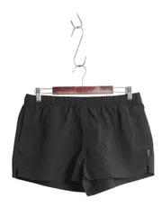 【お得なクーポン配布中!】 パタゴニア ベアリー バギーズ ショーツ レディース L / 古着 18年製 アウトドア ショートパンツ 短パン 海パン スイム サーフ 水陸両用 黒