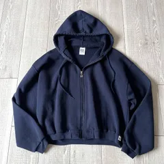 ラッセルアスレティック　カレッジ刺繍ロゴ　メキシコ製　ジップアップパーカー Russell Athletic ラッセル アスレティックRussell Athletic