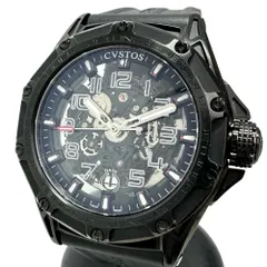 ★ CVSTOS クストス 純正 黒 ラバーベルト 激安出品 ★ CVSTOS 【3年保証】 クストス 純正 ラバー ベルト ストラップ
