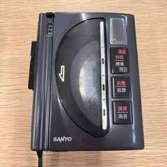 【ジャンク・通電確認済】SANYO MR-57(K) カセットテープレコーダー