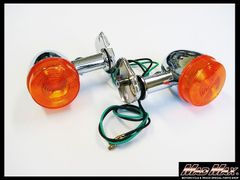 【訳有 大特価!!】JAZZ/リトルカブ/マグナ50 純正タイプ ウインカー2個SET オレンジ
