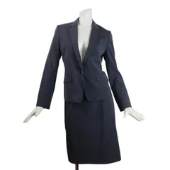 07【極美品】コムサイズム スカートスーツ 9 ★未使用に近い★ M グレー 面接 COMME CA ISM 春夏秋 ★クリーニング済み★極美品★
