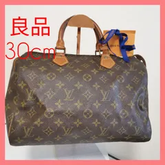 【良品】人気品!送無!ルイヴィトンVUITTON モノグラム柄スピーディー30 ハンドバッグ鑑定済