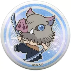 【中古】バッジ・ピンズ(キャラクター) 嘴平伊之助A 缶バッジ 「鬼滅の刃 あたりツキ!トレーディング缶バッジ」 