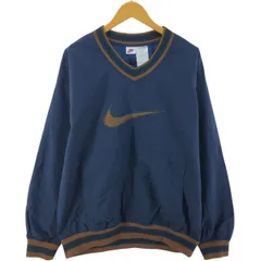 古着 90年代 ナイキ NIKE AIR Vネック ナイロンプルオーバー メンズL相当 ヴィンテージ/eaa527651