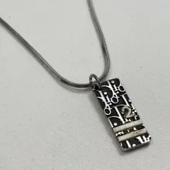 希少✨美品✨ クリスチャンディオール ネックレス トロッター フェザー シルバー 美品 Christian Dior ディオール ネックレス シルバー