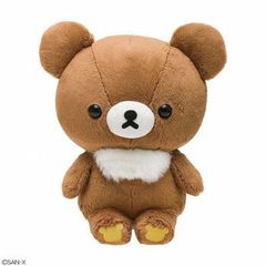 선엑스 리락쿠마 차이로이코그마 쿠리리 봉제인형(코리락쿠마와 새로운 친구) M MR47301