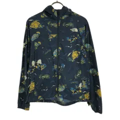 ザノースフェイス NPW21810 総柄 長袖 ナイロンジャケット S ブルー系 THE NORTH FACE アウトドア レディース