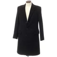 【中古】ルイ ヴィトン LOUIS VUITTON ウールカシミヤ チェスターフィールドコート ブラック【サイズ48】【メンズ】のサムネイル