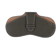 CARRY ALL BEFORE ONE メガネケース サングラスケース 眼鏡ケース 薄型 スリム ソフト おしゃれ レディース メンズ PUレザー 軽量 コンパクト めがね 収納 持ち運び 携帯用(グリーン,  タイプB(ストラップなし))