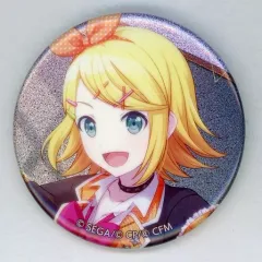 【中古】バッジ・ピンズ 鏡音リン 「プロジェクトセカイ カラフルステージ! feat. 初音ミク グリッター缶バッジ イベントイラストコレクション vol.9 A」