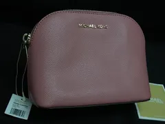 ■極美品■ MICHAEL KORS マイケルコース レザー マルチポーチ マルチケース 小物入れ レディース ピンク系 DK2496