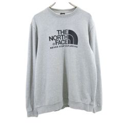 ノースフェイス 韓国製 アウトドア 長袖 スウェット トレーナー XL グレー THE NORTH FACE メンズ