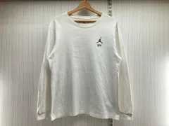 NIKE ナイキ JORDAN ジョーダン ジャンプマン 長袖Tシャツ ロンT  S ホワイト