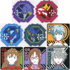 【中古】コースター 全8種セット ラバーコースター 「一番くじ エヴァンゲリオン～使徒、浸食!～」 I賞