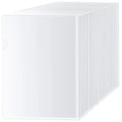 新着商品 クリアファイル Leobro クリアホルダー A5 透明 (乳白) クリアー 30枚 書類整理 資料収納 書類保護 持ち運びに便利