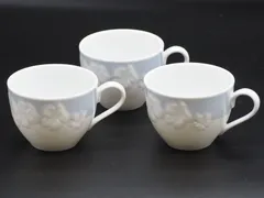 在庫処分特価（展示品）Givenchy ジパンシー カップ 3客セット 花模様 残り物 美品 食器 ティーカップ