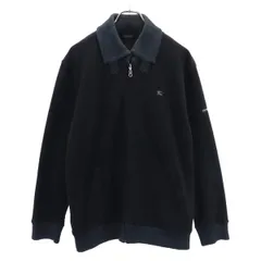 バーバリーブラックレーベル キルティング ボンバー ジャケット M ネイビー BURBERRY BLACK LABEL メンズ 【中古】 【R221113】