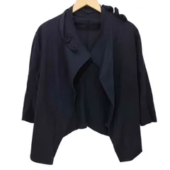 ヨウジヤマモト Yohji Yamamoto 2003SS ボタンレス 切りっぱなし 装飾 コットンカーディガン レディース JPN：3 のサムネイル