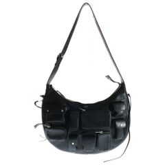 CELINE (セリーヌ) Multi Pocket Leather Shoulder Bag マルチポケット レザーショルダーバッグ ブラックのサムネイル