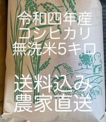 令和4年産　100%栃木県産　コシヒカリ　5キロ