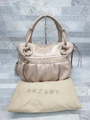 ◇ ◎ SAZABY サザビー ハンドバッグ ピンクベージュ系 レディース P  【1405290010200】のサムネイル