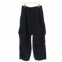 ウィム WYM UTILITY TECH CARGO WYpt1109 ナイロン カーゴパンツ L 黒 ブラック /☆G