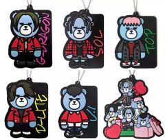 [중고]키 홀더 마스코트(남성) 전 6종 세트 러버 매력 [이치반 복권 KRUNK×BIGBANG SPRING] H상