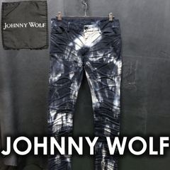JOHNNY WOLF タイダイ染め ストレッチスキニーデニム 2/約80cm 