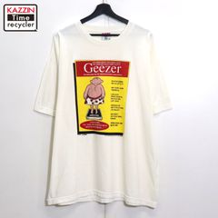 90s USA製 vintage メッセージ 半袖Ｔシャツ メンズ 表記XLサイズ