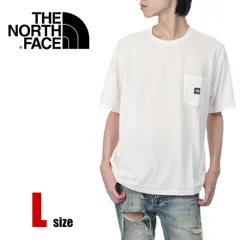 【新品】ノースフェイス ポケット Tシャツ 白 L メンズ レディース THE NORTH FACE ザノースフェイス ポケT ブランド ホワイト 吸汗速乾 UVケア 防臭 NT12401
