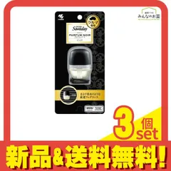 サワデー Sawadayクルマ専用クリップ パルファム ノアール 6mL× 1個入 3個セット まとめ売り