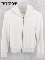 ◇ URBAN RESEARCH ROSSO アーバンリサーチ ロッソ ジップアップ パーカー サイズF アイボリー グレー レディース 【中古】 【1002800749140】のサムネイル
