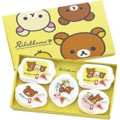 【お取り寄せギフトT】リラックマ 電子レンジ容器5P RK-35(B4)