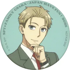 【中古】バッジ・ピンズ ロイド・フォージャー オリジナル缶バッジ 「EXPO2025 大阪・関西万博 SPY×FAMILY DINING」 フードトラック メニュー購入特典