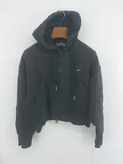 ◇ adidas × Stella McCartney 裏起毛 ジップアップ ロゴ スウェット 長袖 パーカー サイズS ブラック レディース E 【1307250004369】