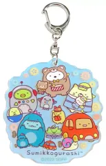 【中古】キーホルダー 集合(ロボット) ダイカットアクリルキーホルダー 「映画 すみっコぐらし ツギハギ工場のふしぎなコ」