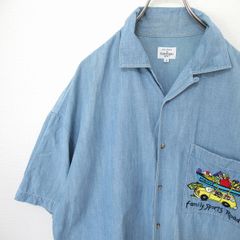 カステルバジャック Castelbajac 半袖シャツ バック刺繍 ロゴ メンズ [x956904ss]