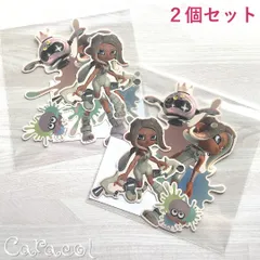 【２個セット】スプラトゥーン３ サイド・オーダー ダイカットステッカー Splatoon3 ／ 任天堂グッズ