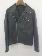 ◇ SENSE OF PLACE by URBAN RESEARCH フェイクレザー 長袖 ライダースジャケット サイズ38 ブラック レディース E  【1302180012569】