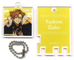 【中古】キーホルダー 伏見ガク(等身) 「バーチャルYouTuber にじさんじ×極楽湯・RAKU SPA ととのうにじさんじ トレーディング銭湯錠風キーホルダー」