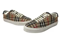 美品⭐️BURBERRY スニーカー ベルクロ ノバチェック 43 28cm位