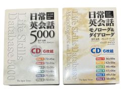【The Japan Times】日常英会話5000、日常英会話モノローグ＆ダイアローグ 岩村圭南