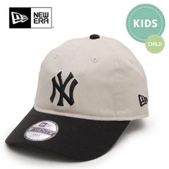 ニューエラ【ＮＥＷ ＥＲＡ】Child 9TWENTY 2-Tone ニューヨーク・ヤンキース ストーン ブラックバイザー ベビー キッズ 2～6歳 身長90～120cm 子供 キャップ 帽子 チャイルド