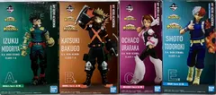 未開封、一部箱傷みあり　一番くじ 僕のヒーローアカデミア NEXT GENERATIONS!! A賞 B賞 C賞 E賞 4種セット　まとめ売り