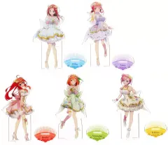 【中古】アクリルスタンド・アクリルパネル 全5種セット BIGアクリルスタンド 「五等分の花嫁∽ ガチャっと缶バッジ」 SSR賞