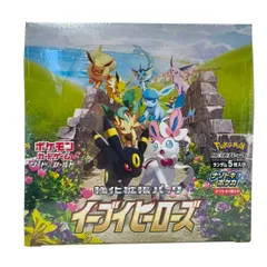 未開封イーブイヒーローズ1BOX　ポケセン産 あのとき人気の絶版ボックス今は？】 ポケカ イーブイヒーローズ