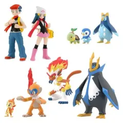 【中古】食玩 トレーディングフィギュア ポケモンスケールワールド シンオウ地方 セット