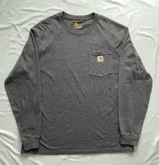 Carhartt カーハート ポケットTシャツ 長袖Tシャツ ロングTシャツ ロンT サイズL ※メルカリ便（匿名）発送