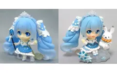 【中古】トレーディングフィギュア 全2種セット ビッグサイズフィギュア 「ガシャポンくじ 初音ミク SNOW MIKU 2019 雪ミク2019あそーと」 A賞